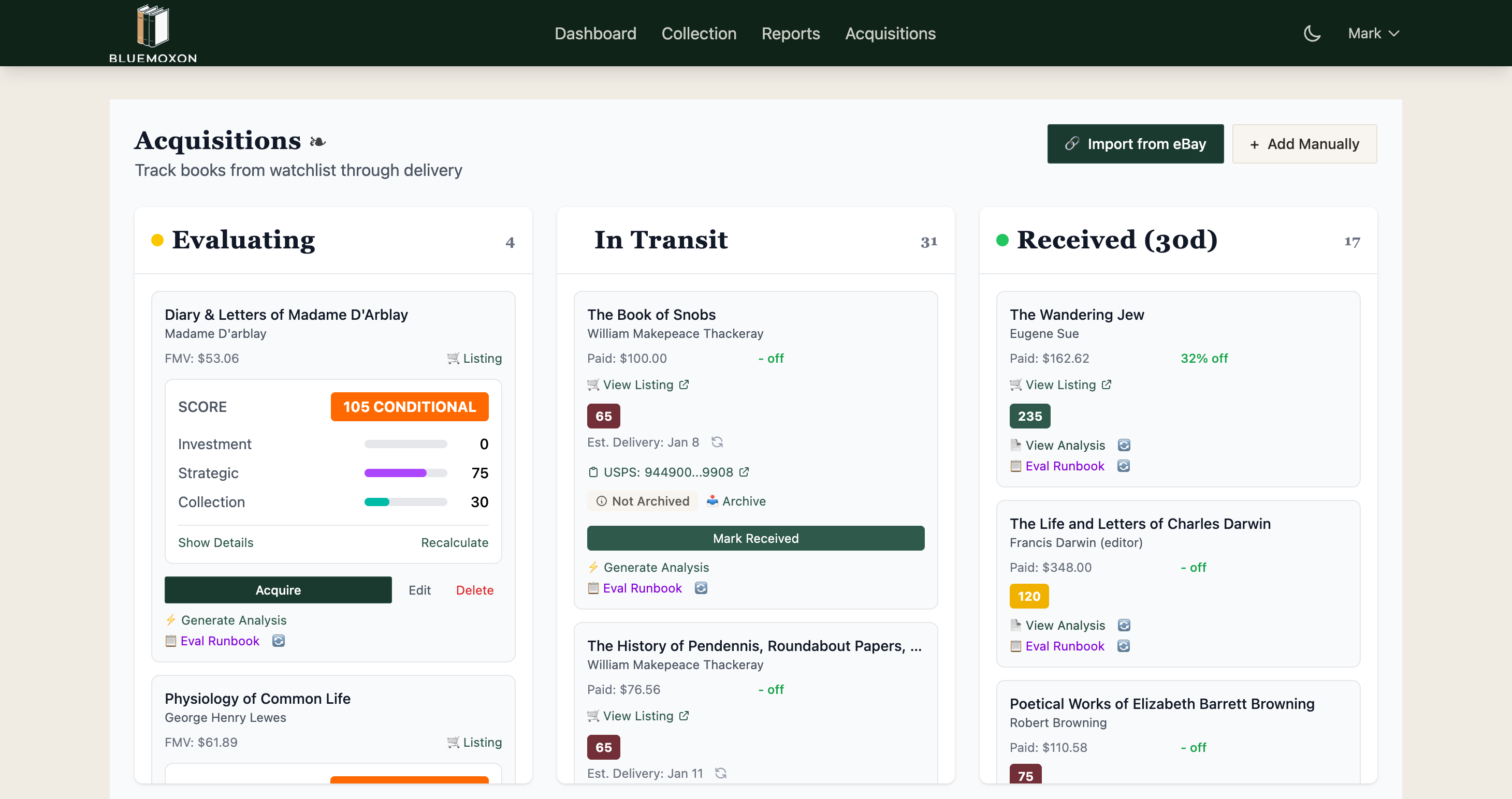 Acquisitions Pipeline